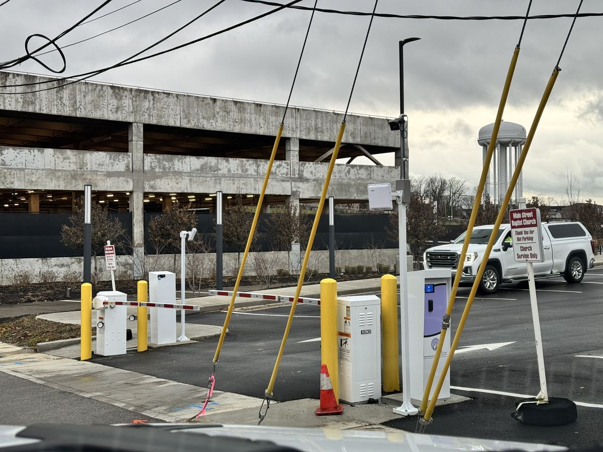 Parking BOXX parking system installation in Lexington, KY