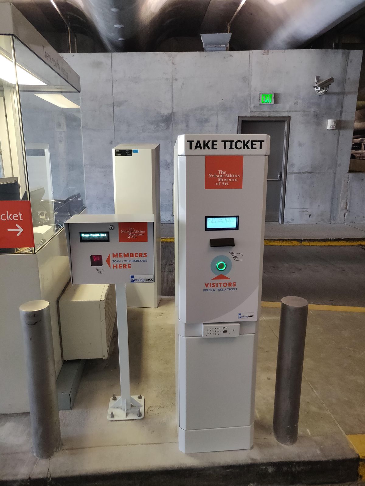 Parking BOXX parking system installation in Kansas City, MO