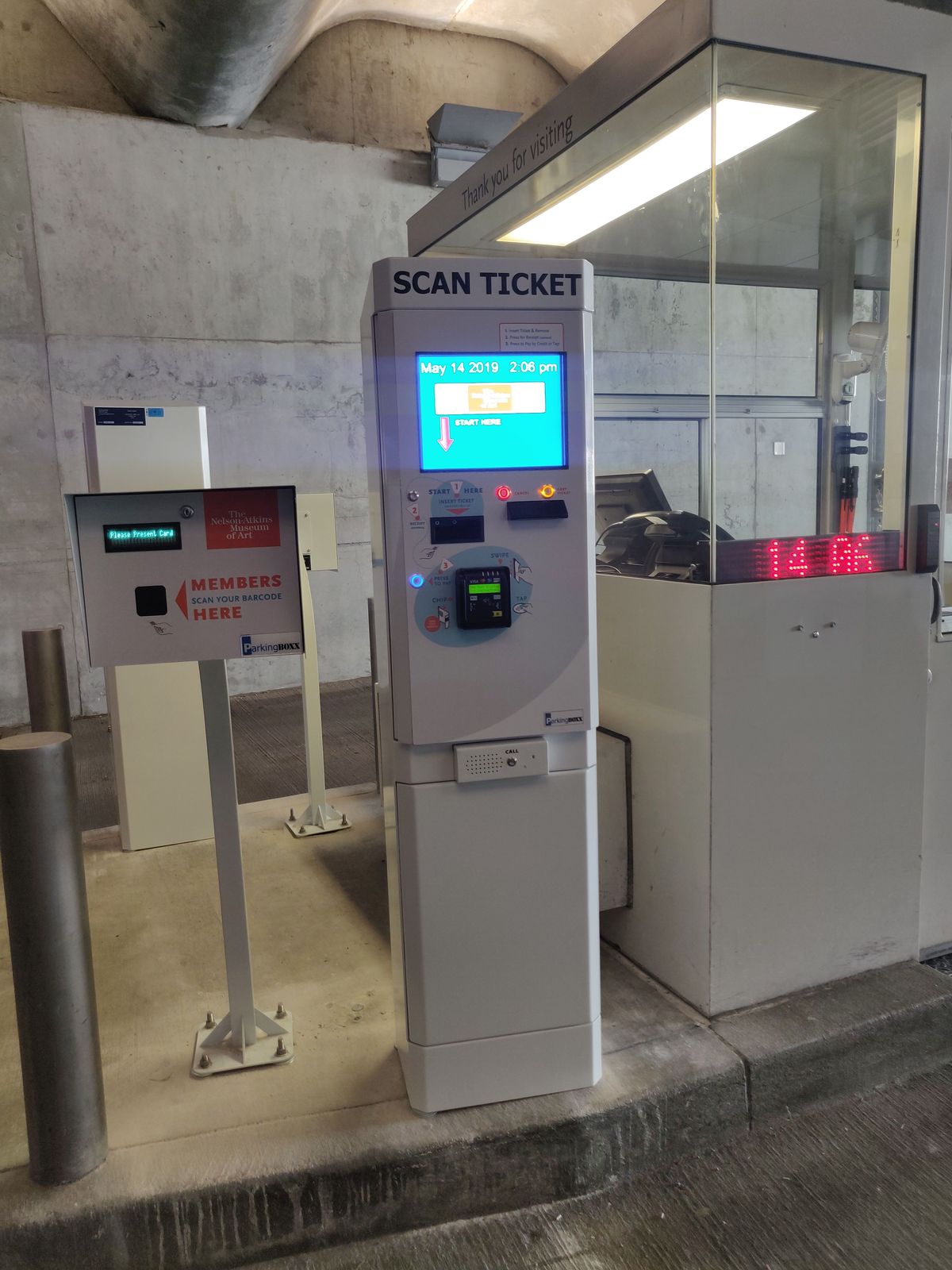 Parking BOXX parking system installation in Kansas City, MO