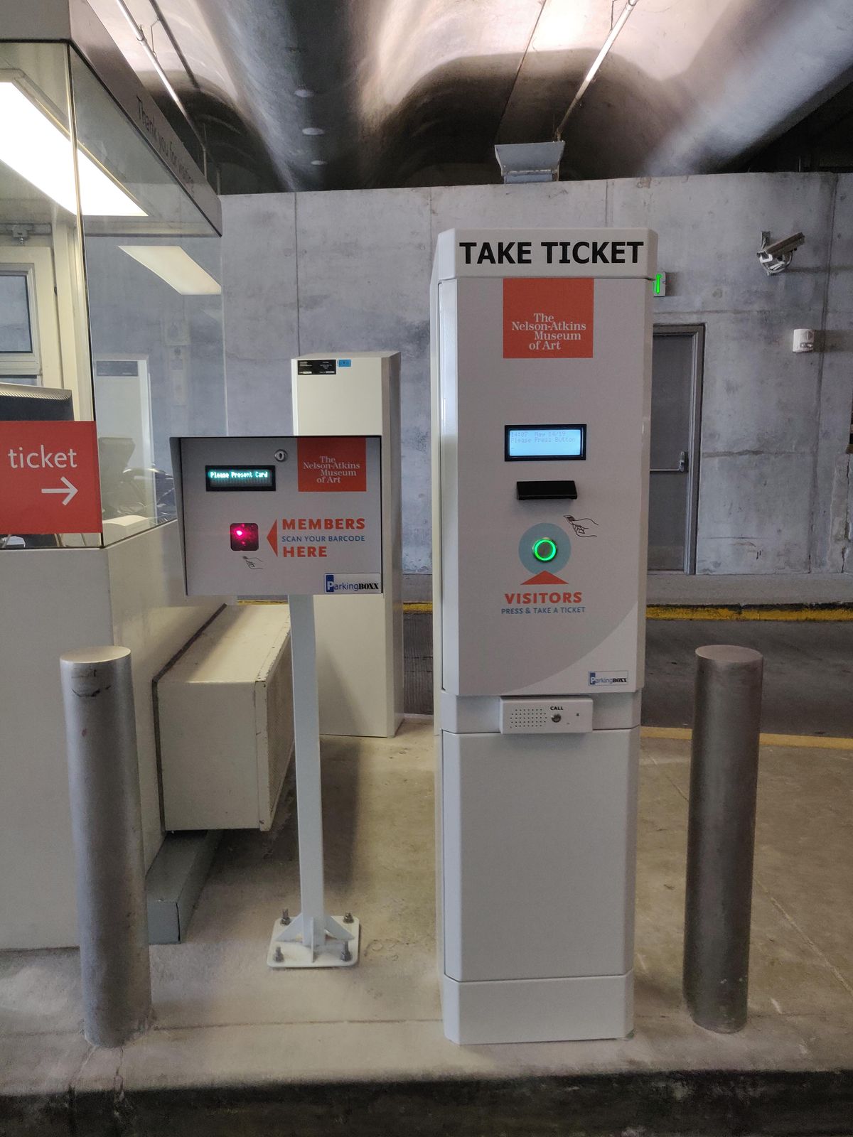 Parking BOXX parking system installation in Kansas City, MO