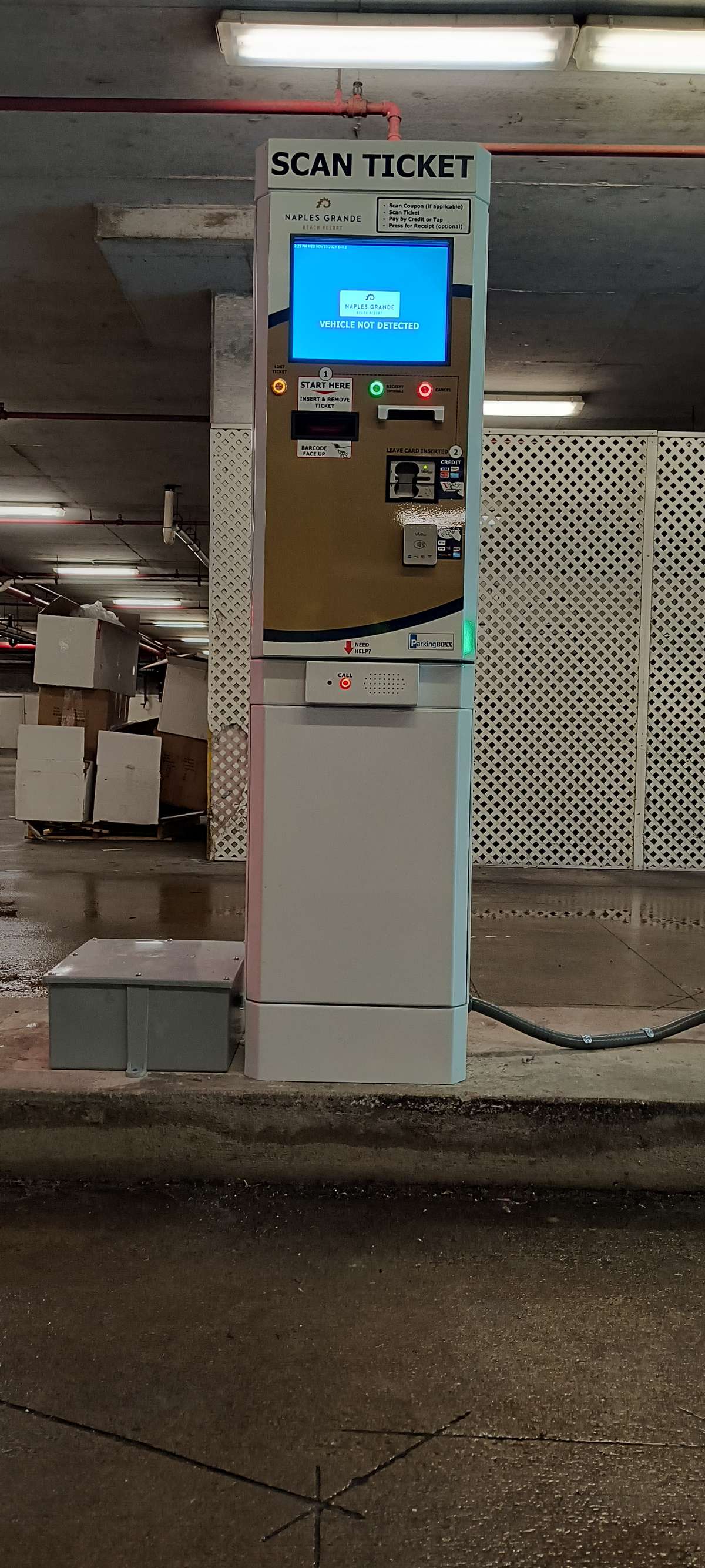 Parking BOXX parking system installation in Naples, FL