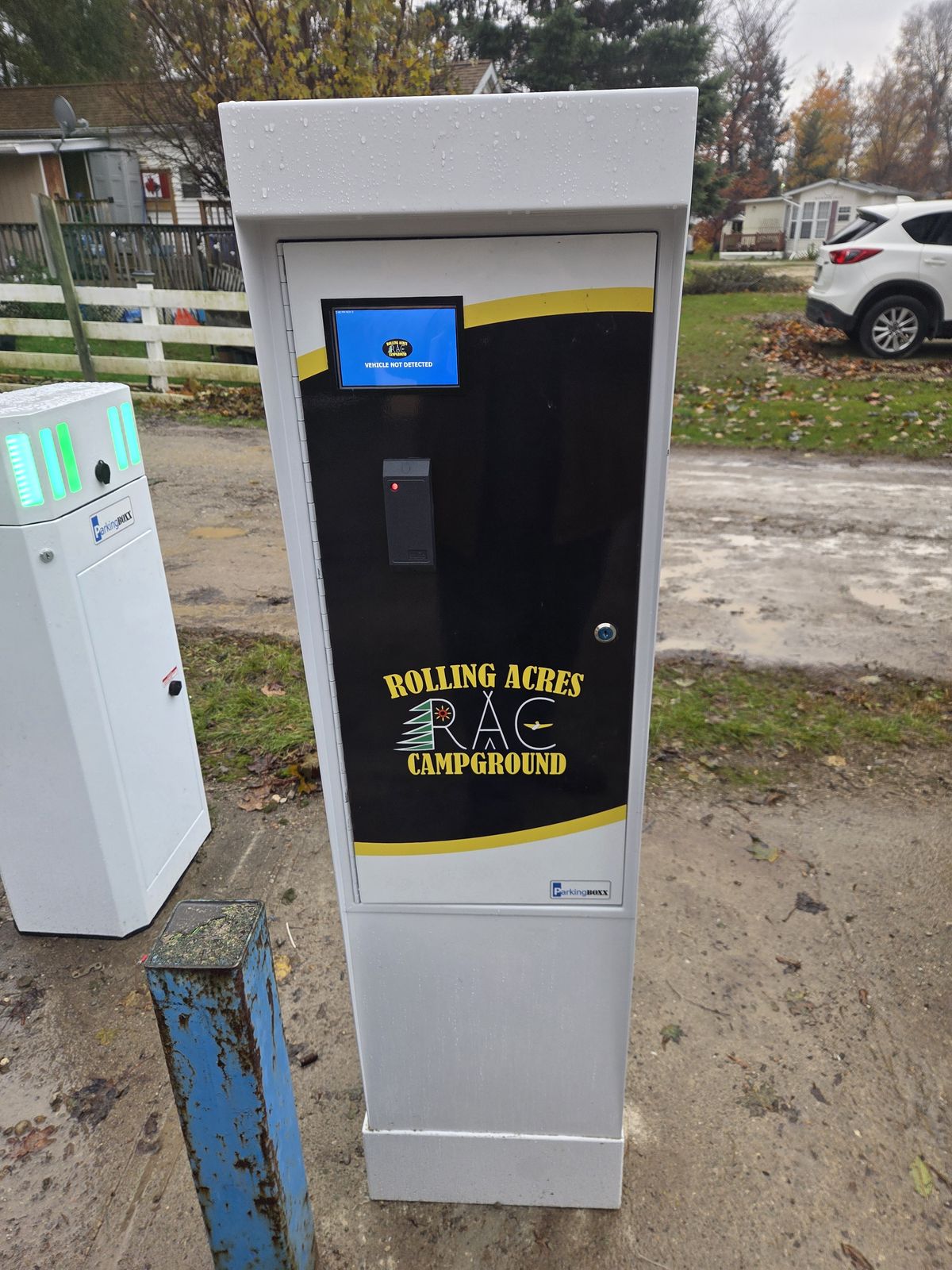 Parking BOXX parking system installation in Alliston, ON