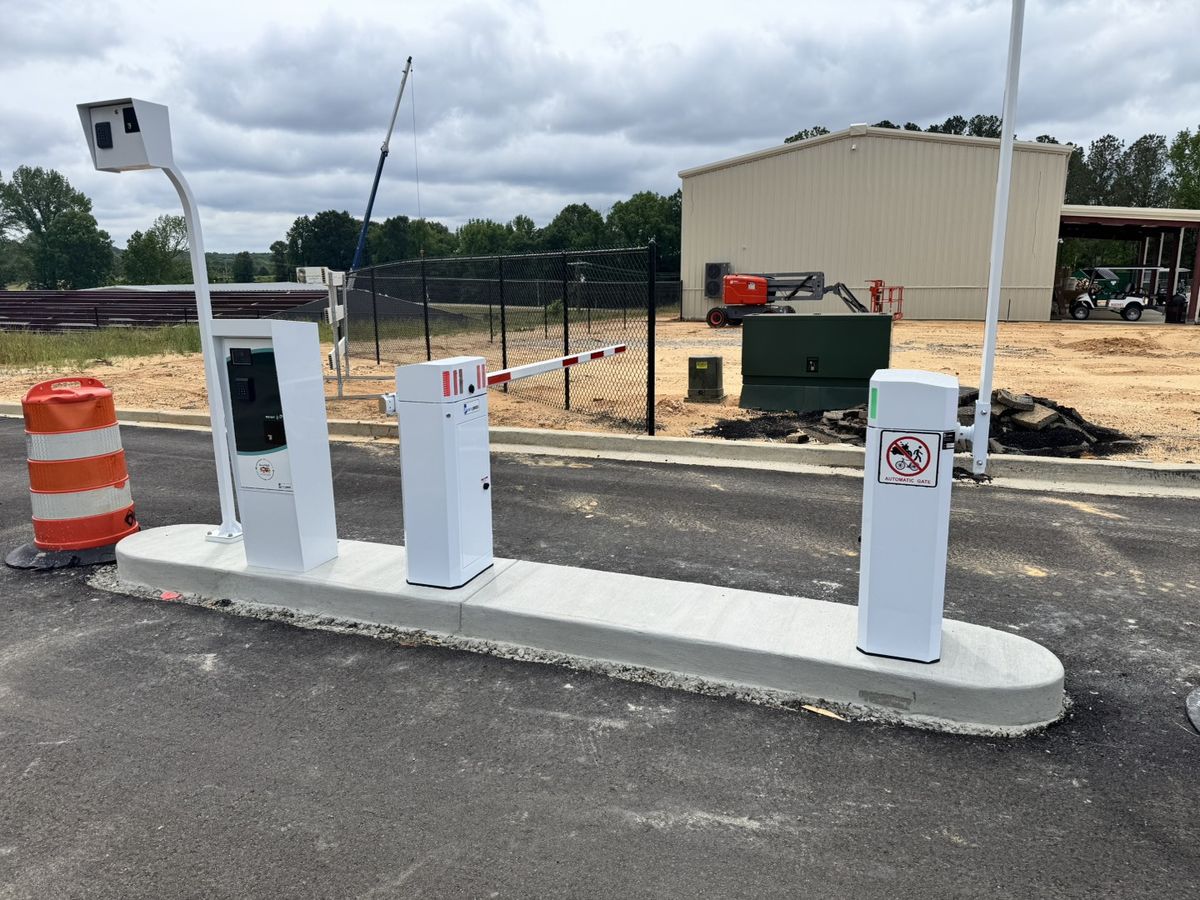 Parking BOXX parking system installation in Oxford, MS