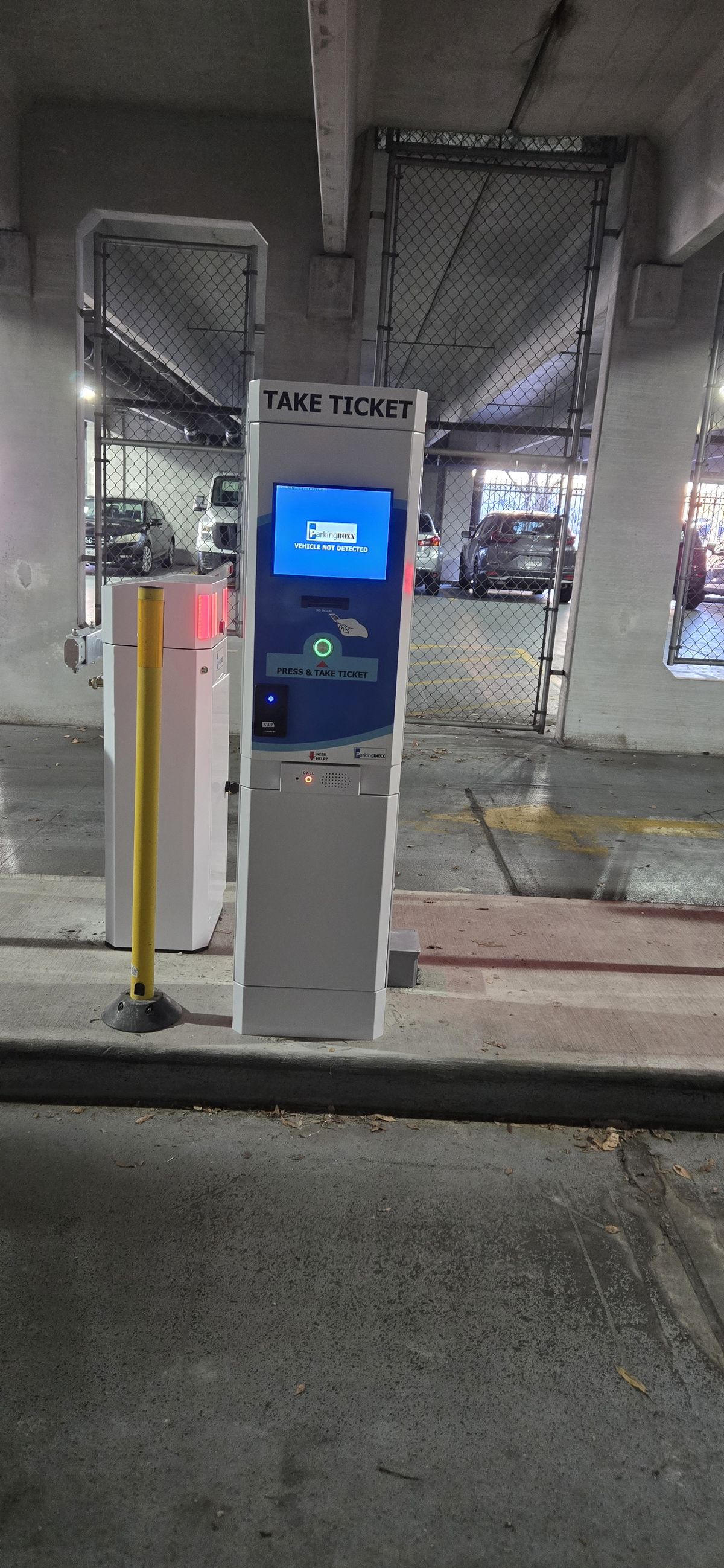 Parking BOXX parking system installation in Richmond, VA