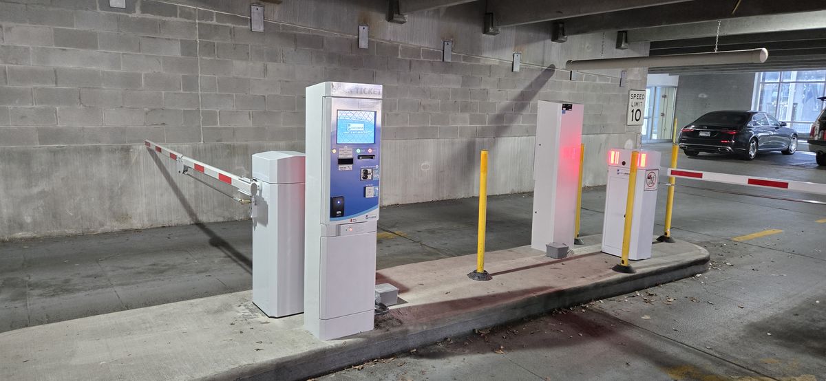 Parking BOXX parking system installation in Richmond, VA