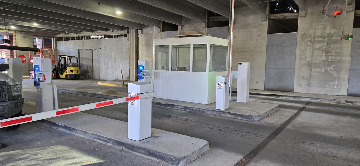 Parking BOXX parking system installation in Portsmouth, VA