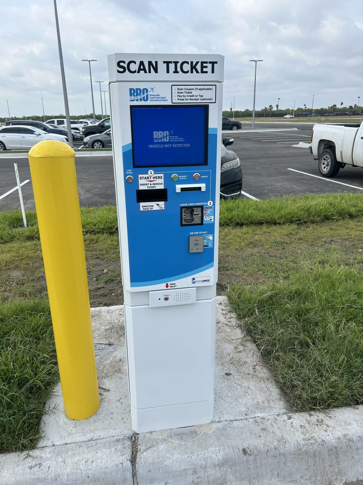 Airport parking access control system in Brownsville, TX