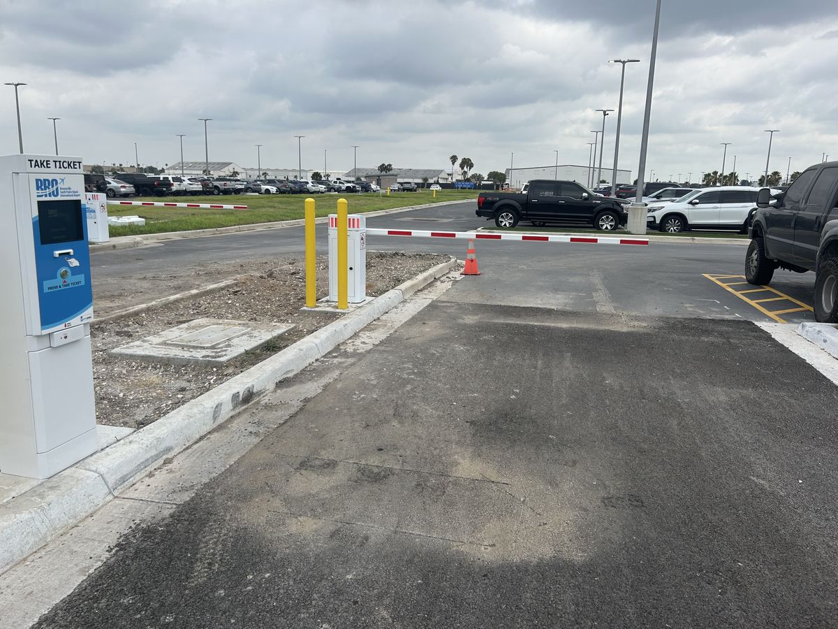 Airport parking access control system in Brownsville, TX