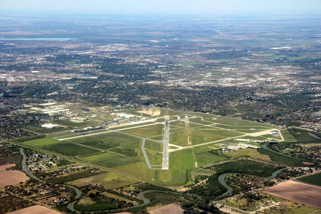 Airport parking access control system in Brownsville, TX