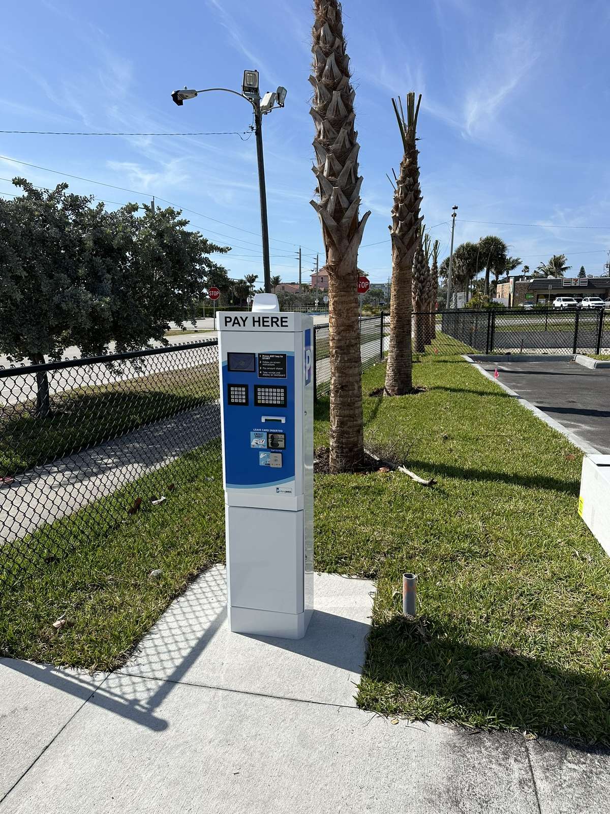 Parking BOXX parking system installation in Cocoa Beach, FL
