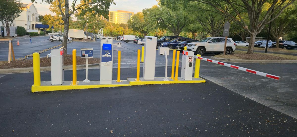 Parking BOXX parking system installation in Charlotte, NC