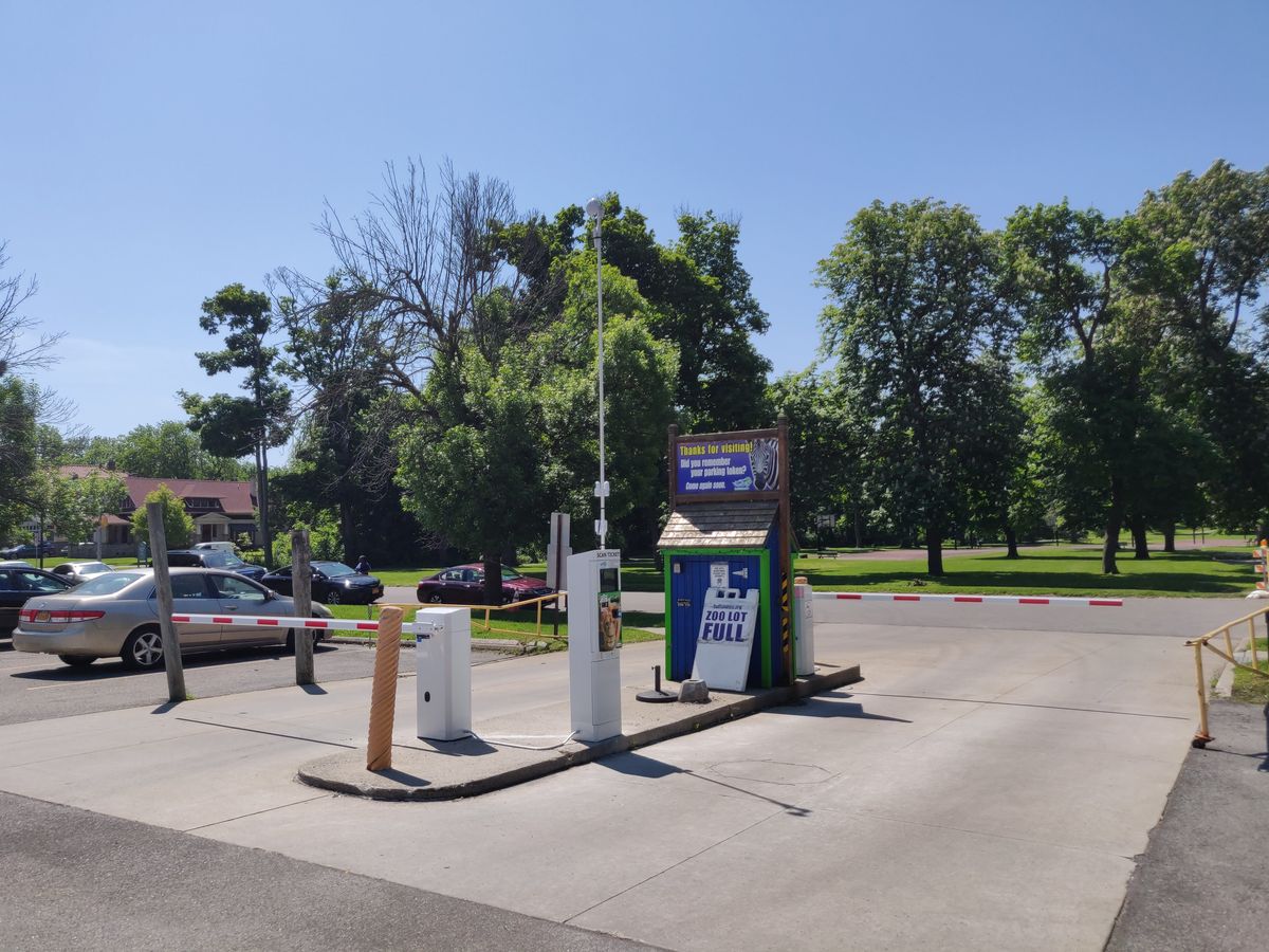 Parking BOXX parking system installation in Buffalo, NY