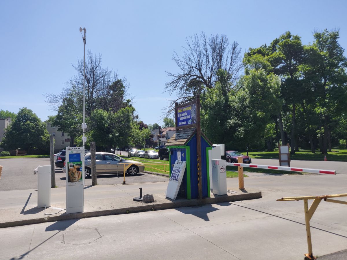 Parking BOXX parking system installation in Buffalo, NY