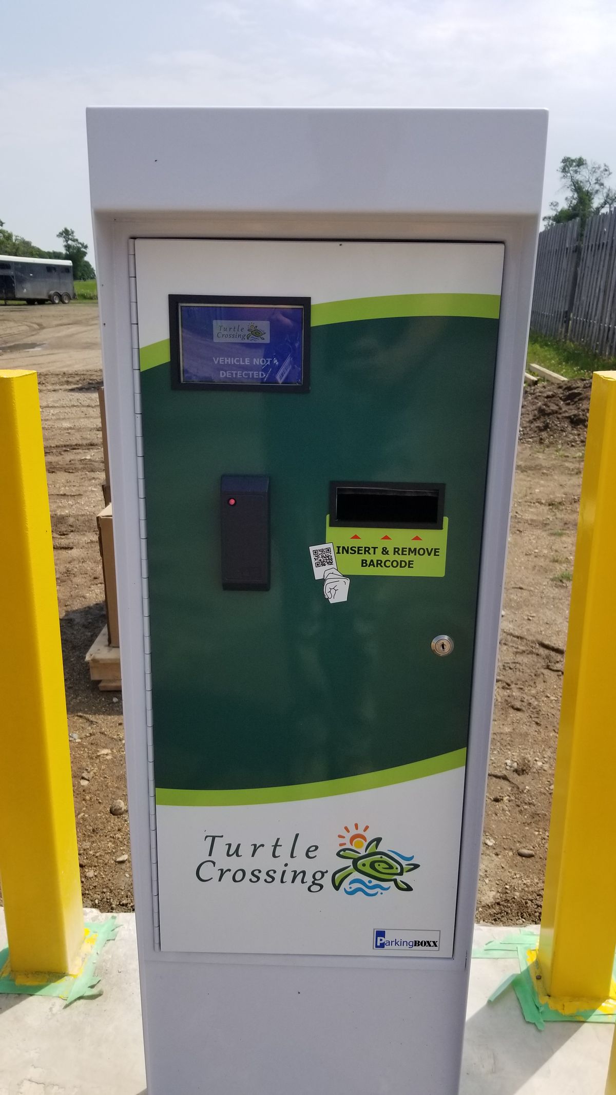 Parking BOXX parking system installation in Brandon, MB
