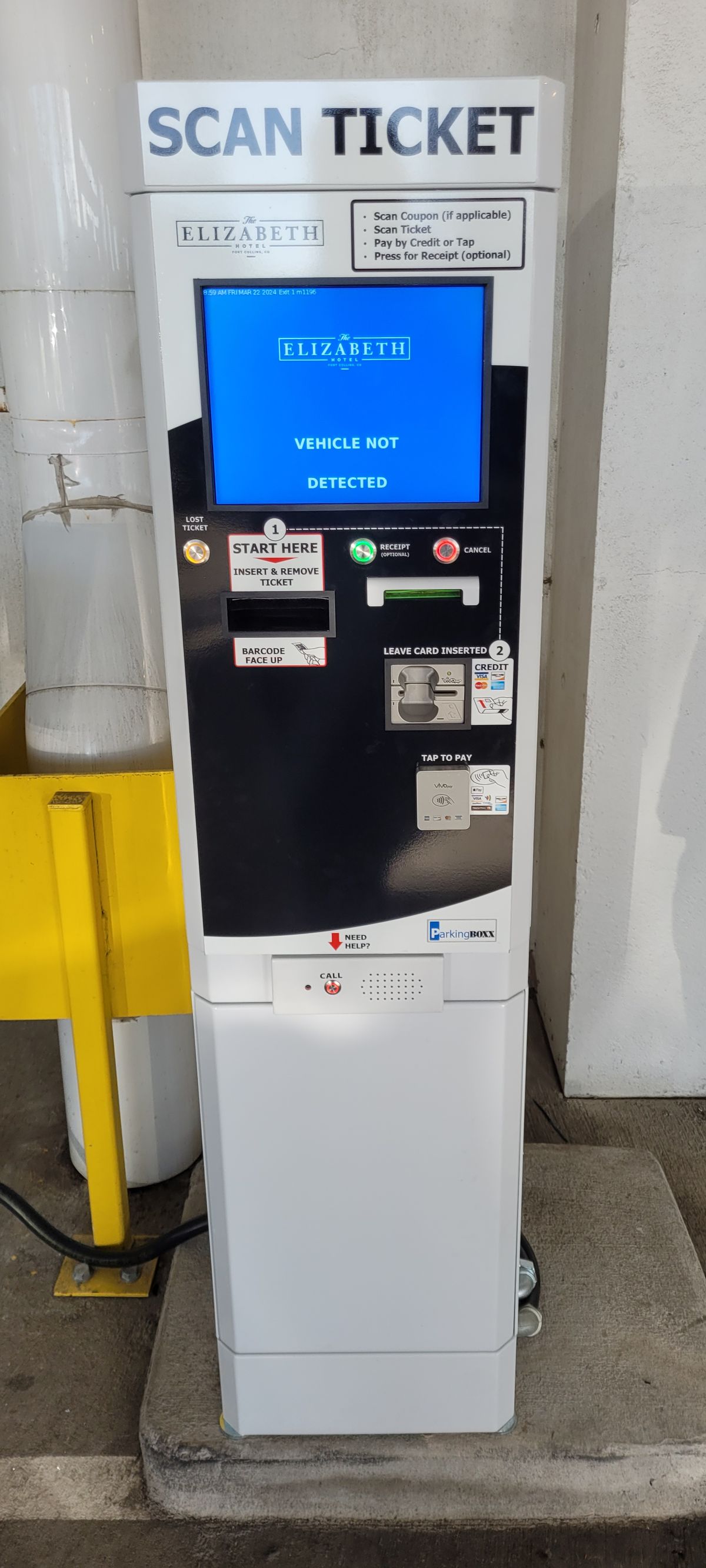 Parking BOXX parking system installation in Fort Collins, CO