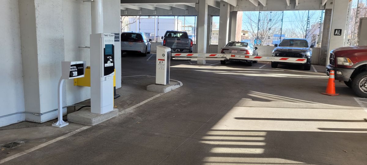 Parking BOXX parking system installation in Fort Collins, CO