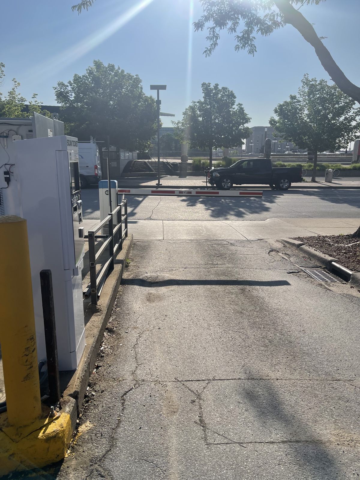Parking BOXX parking system installation in Des Moines, IA