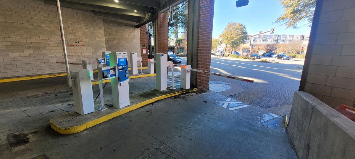 Parking BOXX parking system installation in Hampton, VA