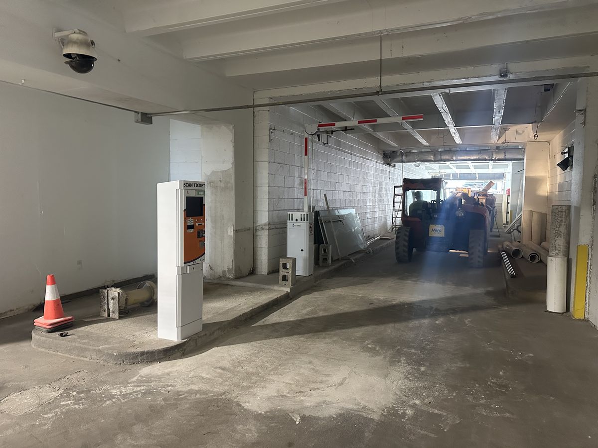 Parking BOXX parking system installation in Dayton, OH