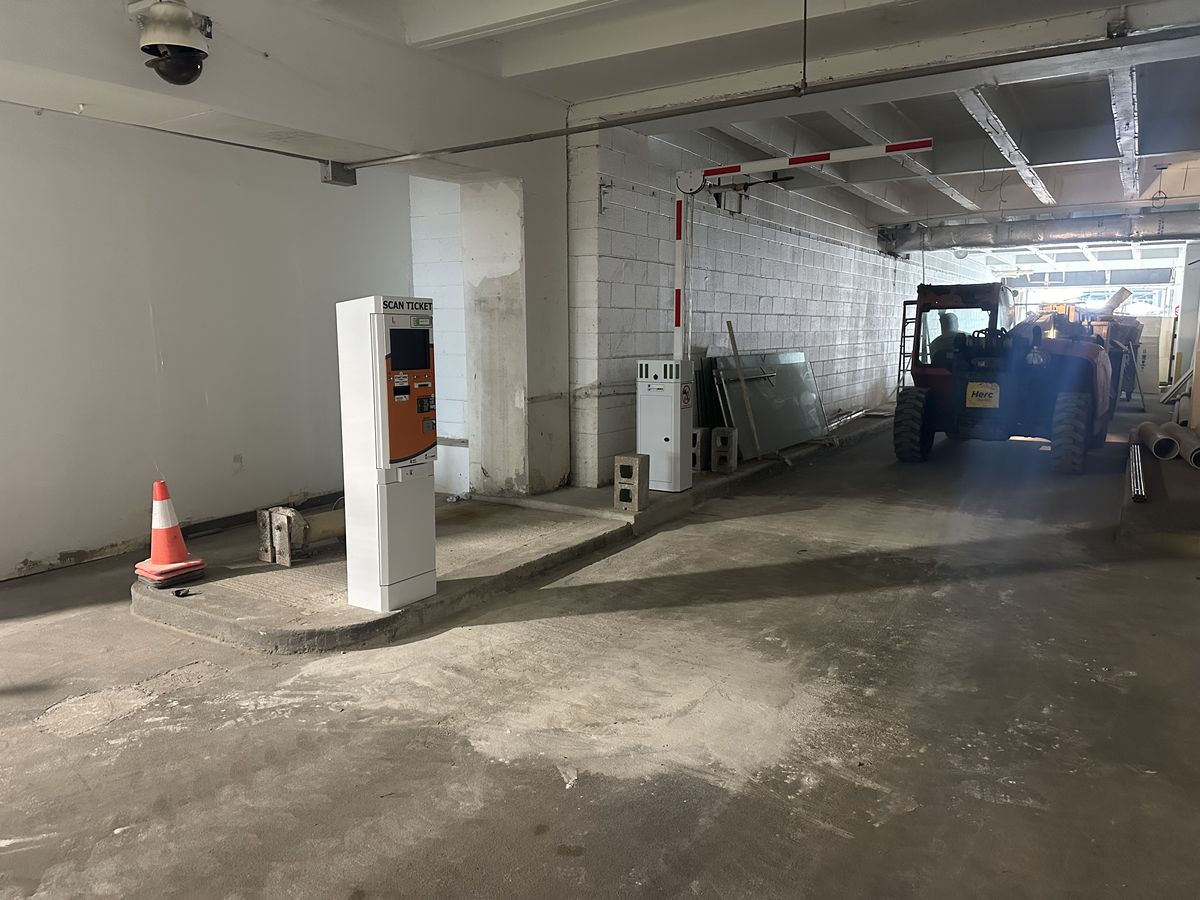 Parking BOXX parking system installation in Dayton, OH