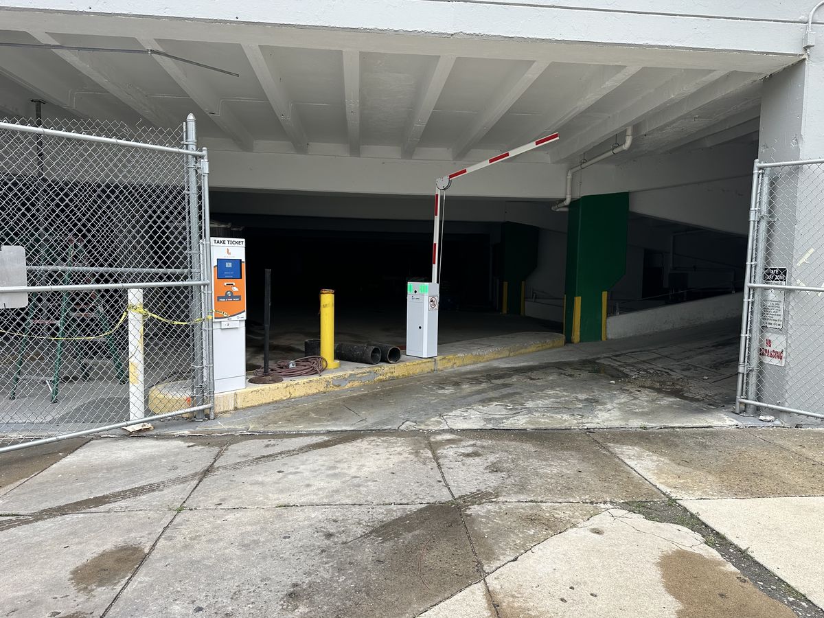 Parking BOXX parking system installation in Dayton, OH