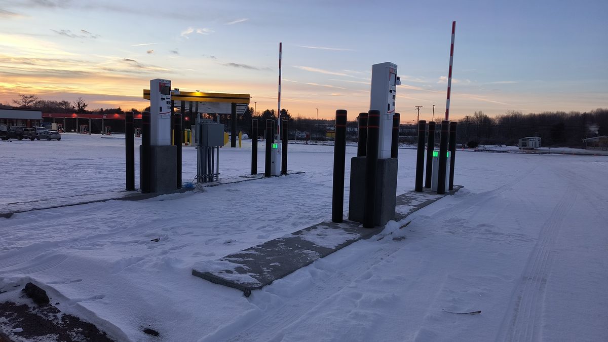 Parking BOXX parking system installation in Strattanville, PA