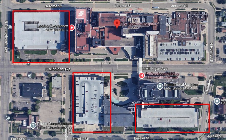 Parking BOXX parking system installation in Lansing, MI