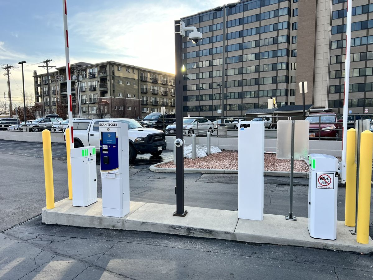 Parking BOXX parking system installation in Salt Lake City, UT