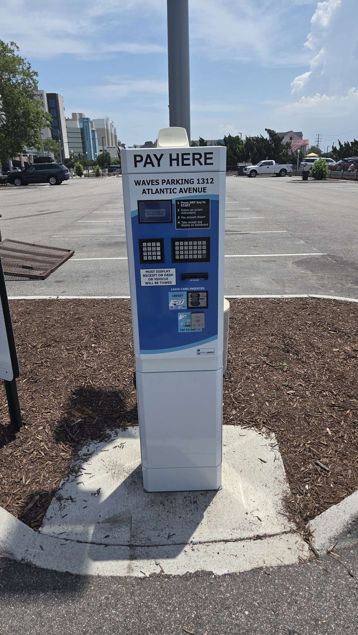 Parking BOXX parking system installation in Virginia Beach, VA